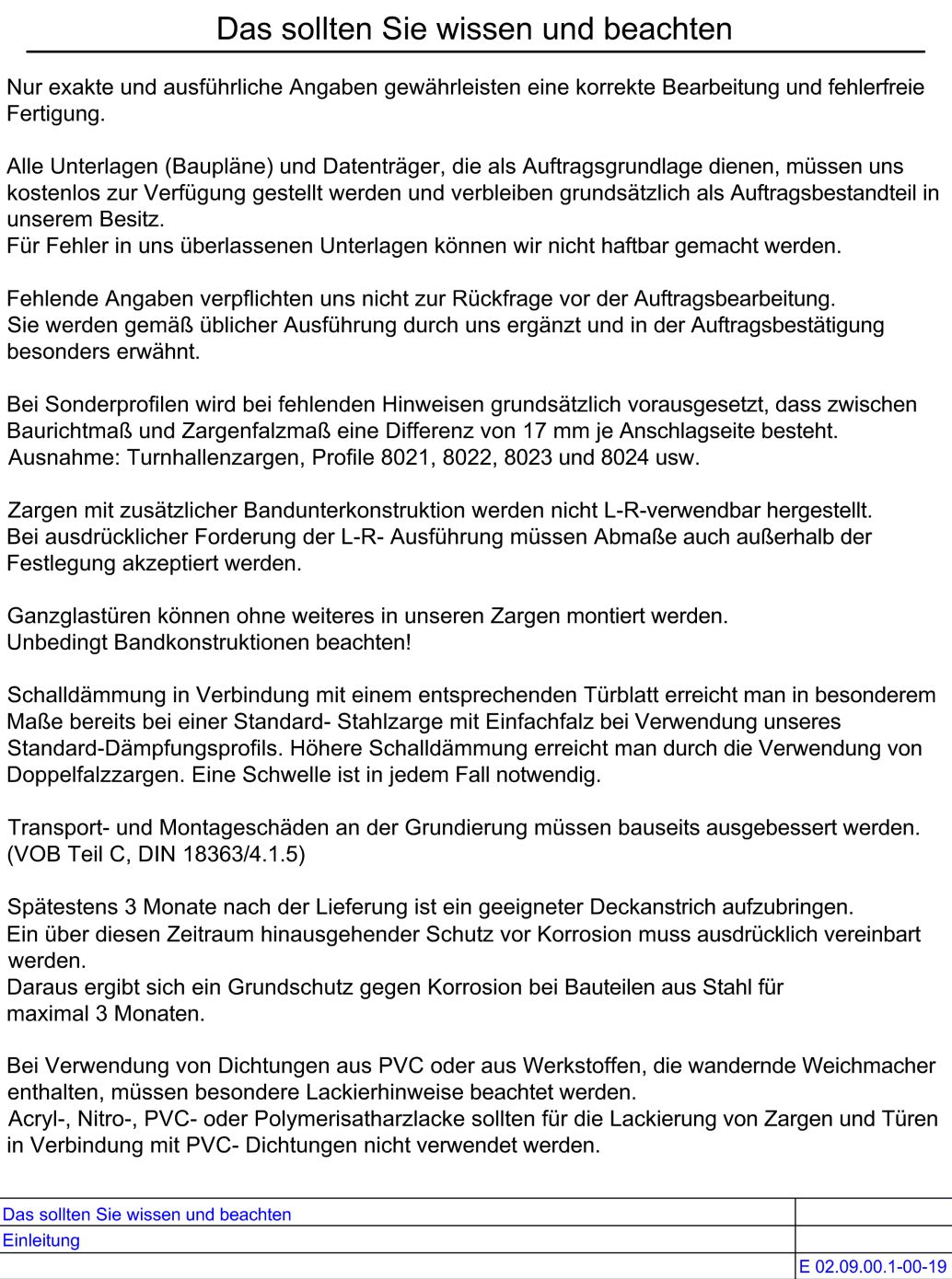 Das sollten Sie wissen I